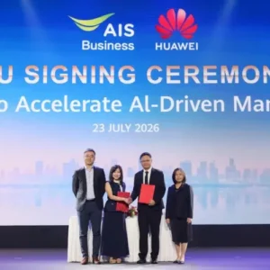 AIS Business and Huawei Cloud Partner for 5G Intelligent Hub