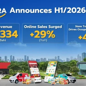CP AXTRA H1 2026 Revenue Reaches 268B Baht as Online Sales Jump 29%