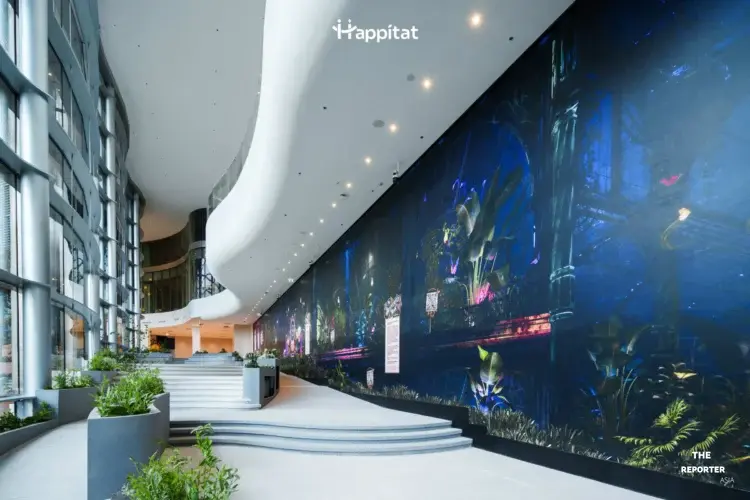 Happitat Unveils Huge Indoor Digital Display with Immersive Shows