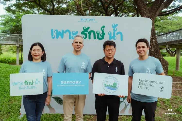 Suntory Expands Poa Rak Nam Project to Urban Areas in Year 3