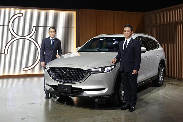 มาสด้า เปิดตัว NEW MAZDA CX-8 ครอสโอเวอร์อเนกประสงค์แบบ 3 แถว เทคโนโลยีใหม่เต็มคัน