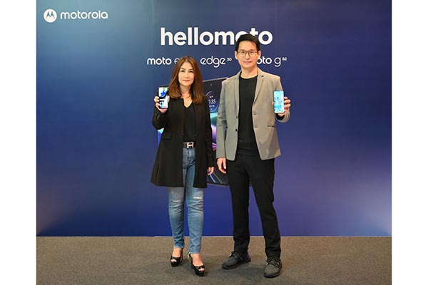โมโตโรล่าให้คนไทยเข้าถึง 5G ด้วยสมาร์ทโฟนรุ่นใหม่ในราคาที่เข้าถึงกับ moto g82 5G และ moto e20