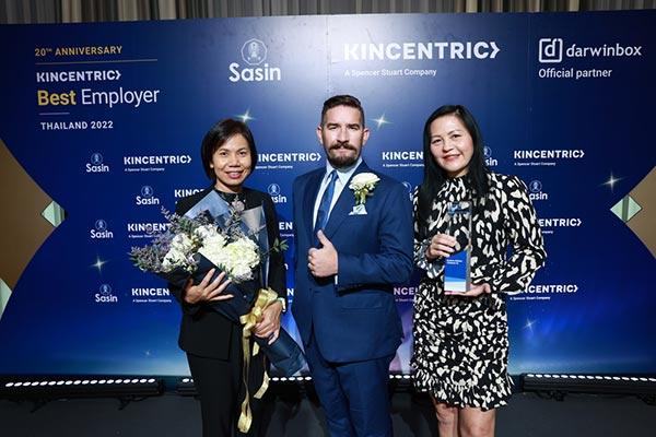 อีโวลูชั่น เวลล์เนสส์ คว้ารางวัล สุดยอดนายจ้างดีเด่นต่อเนื่อง 3 ปี