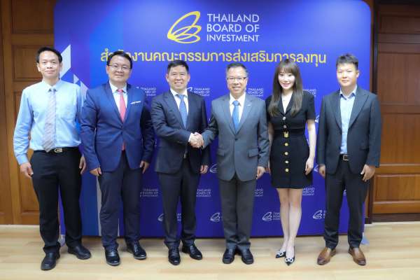 บีโอไอ ร่วมหารือ โฮซอน ผู้ผลิตรถยนต์ไฟฟ้าจากจีน