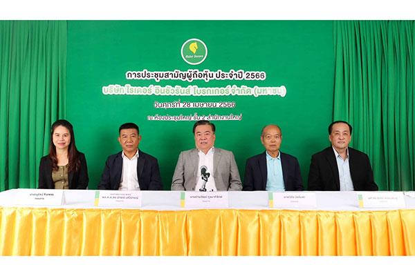 ไรเดอร์ อินชัวรันส์ โบรกเกอร์ ประชุมผู้ถือหุ้นเพิ่มทุน