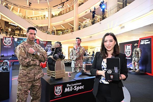 แฟนคลับนาฬิกาสายแกร่ง เฮ Luminox Mil-Spec รุ่น 3350 เปิดตัวครั้งแรกที่สยามพารากอน