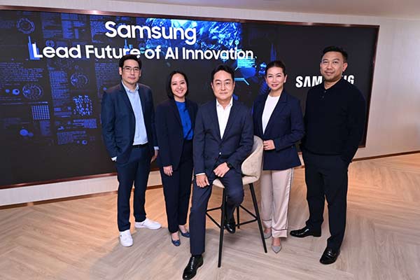 ซัมซุง ประกาศเป็นผู้นำใช้ AI สร้างนวัตกรรมเครื่องใช้ไฟฟ้าแห่งอนาคต AI CE ตั้งเป้าเป็นเบอร์หนึ่งทุกเซกเมนต์
