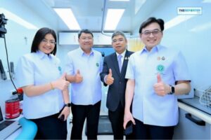 รถตรวจสุขภาพสูงวัยเคลื่อนที่
