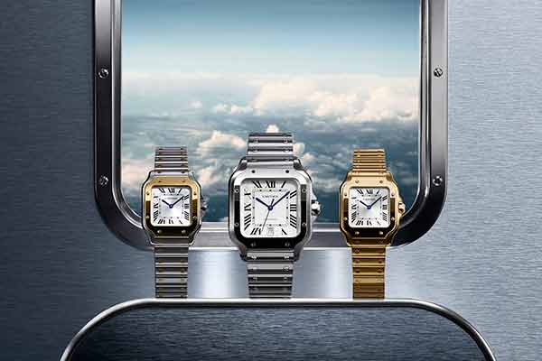 คาร์เทียร์เผยโฉมเรือนเวลา “Santos de Cartier” ขนาดเล็ก