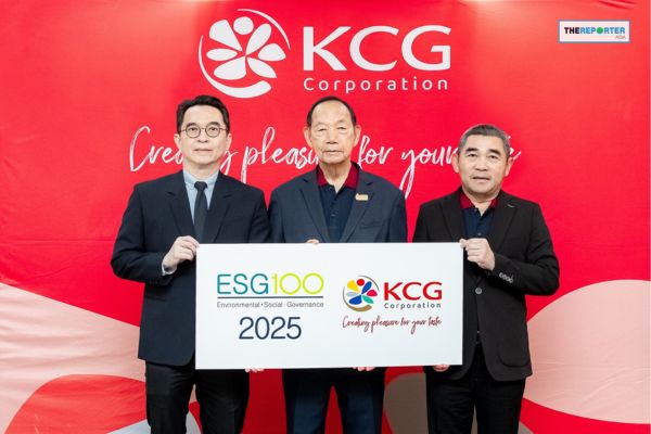 KCG ตอกย้ำความยั่งยืน คว้า ESG100 สองปีซ้อน ขับเคลื่อนธุรกิจสีเขียว