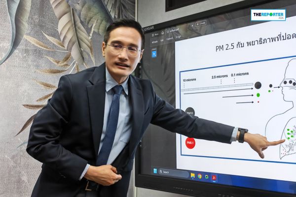 มะเร็งปอด ฉุดเศรษฐกิจไทย ค่ายา-ต้นทุนพุ่ง ปัญหาสิ่งแวดล้อมซ้ำเติม