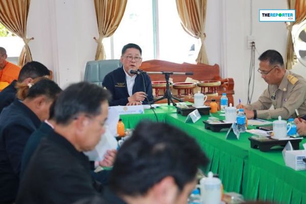 ‘ประเสริฐ’ บุกโคราช สั่งรัดเข็มขัดน้ำลำตะคอง สู้ฝนทิ้งช่วง!