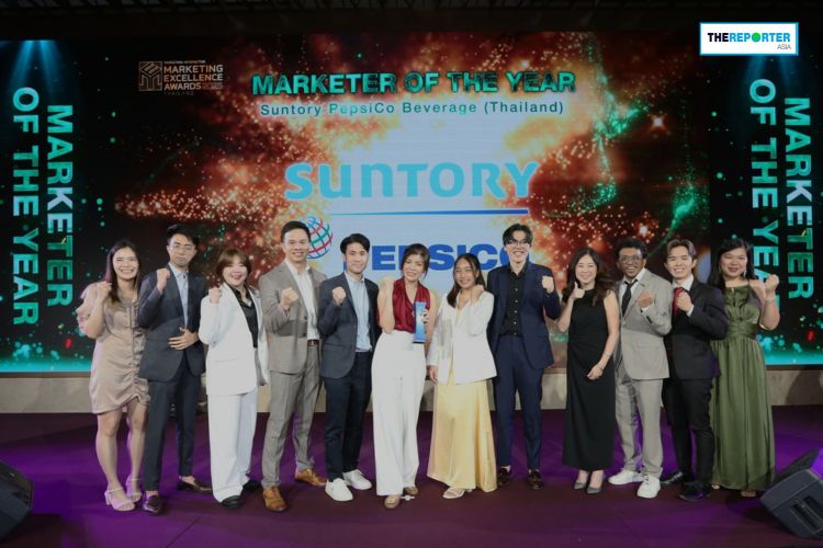 ซันโทรี่ เป๊ปซี่โค กวาด 12 รางวัล Marketer of the Year