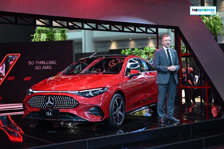 Mercedes-Benz ‘The new CLA’ กำหนดมาตรฐาน EV ยุคใหม่ ใน Motor Expo