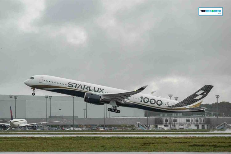 STARLUX Airlines รับมอบ A350-1000 ลำแรก สู่การบินหรูระดับโลก