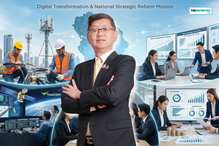 ปลัดดีอี พชร ผ่าวิกฤต NT ขาดทุน 8 พันล้าน เร่งฉีดเงินกู้ชีพเศรษฐกิจไทย