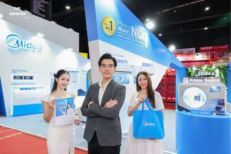 Midea ยึดไทยเป็น ฮับอาเซียน ส่ง แอร์ AI ประหยัดพลังงานล้ำอนาคต