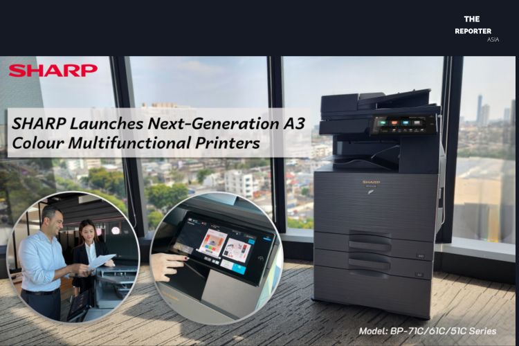 SHARP เปิดตัวเครื่องพิมพ์มัลติฟังก์ชั่นอัจฉริยะ ยกระดับออฟฟิศไฮบริดทั่วเอเชีย