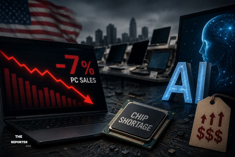 ยอดขาย PC สหรัฐฯ ทรุดหนัก 7% ต่ำสุดรอบ 3 ปี เซ่นพิษ ชิปขาดแคลน
