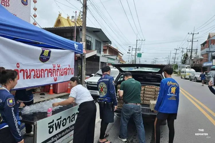 ซีพีอาสา ผนึก ซีพีเอฟ ส่งเสบียงช่วยน้ำท่วมน่าน