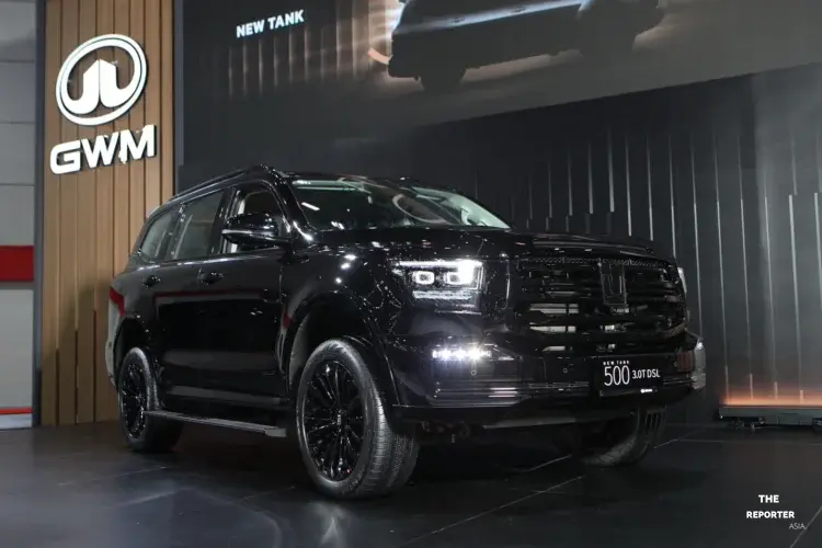 NEW TANK 500 3.0T DIESEL รถยนต์พรีเมียม PPV ขุมพลังดีเซลเทอร์โบ