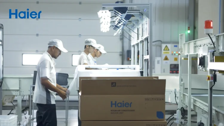 Haier ยกระดับโรงงานชลบุรี ดัน AI ปั๊มแอร์ 6 ล้านเครื่อง