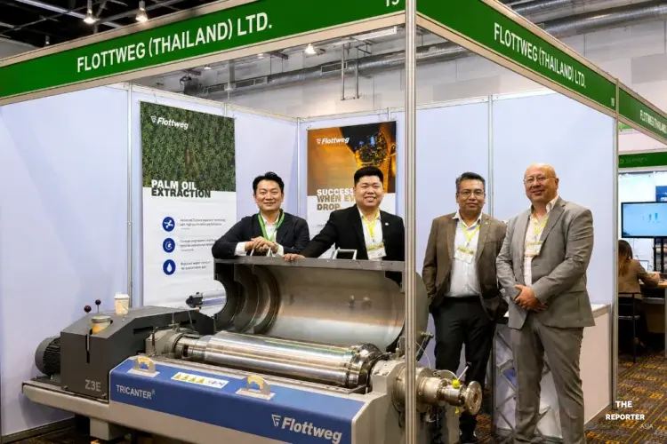 Flottweg ชู Tricanter® โซลูชันแยกสารขั้นสูงใน PALMEX Thailand 2026