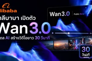อาลีบาบา เปิดตัว Wan3.0 โมเดล AI สร้างวิดีโอยาว 30 วินาที