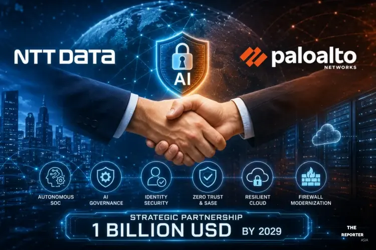 NTT DATA จับมือ Palo Alto ดันความปลอดภัย AI มูลค่าพันล้านเหรียญ
