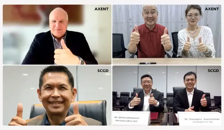 SCGD จับมือ AXENT ลุยสุขภัณฑ์อัจฉริยะปักฐานผลิตไทยยึดอาเซียน