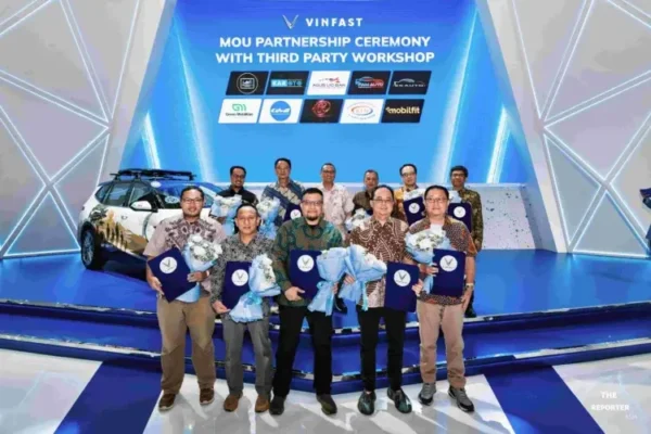 VinFast ขยายเครือข่ายศูนย์บริการรับรอง EV ในอินโดนีเซีย