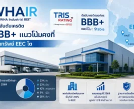 WHAIR คว้าอันดับเครดิต BBB+ แนวโน้มคงที่ ชูสินทรัพย์ EEC โต