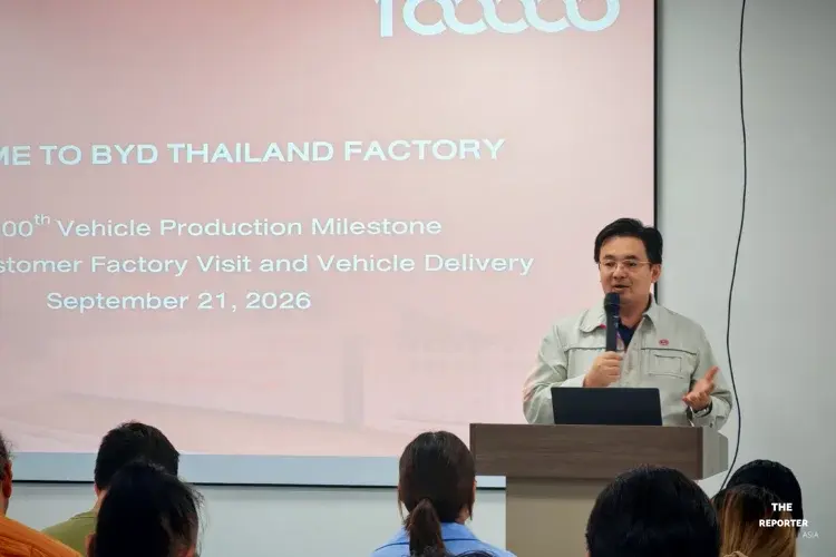 ผ่าทิศทาง BYD ในไทย หลังแตะหลักไมล์ผลิตครบแสนคัน เร่งเครื่องสู่ฮับส่งออกโลก