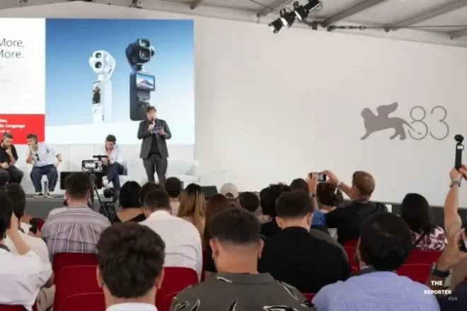 DJI Osmo Pocket 4P จุดประกายภาษาภาพยนตร์ใหม่ในงานเวนิส