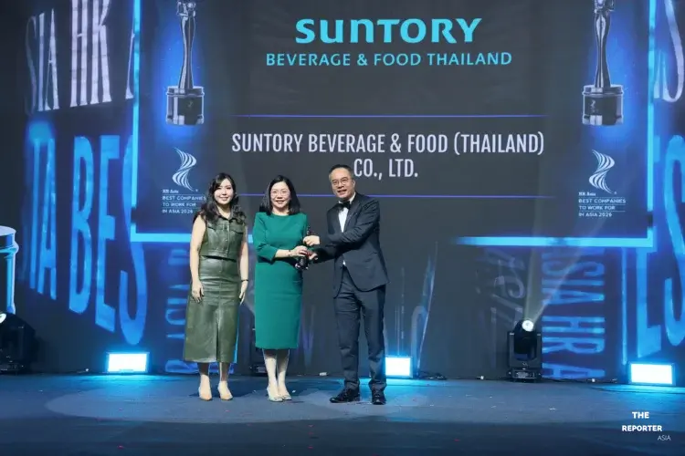 ซันโทรี่ ประเทศไทย คว้า HR Asia 2026 หนุนวัฒนธรรมองค์กรระดับภูมิภาค