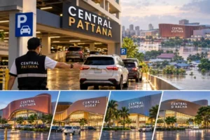 เซ็นทรัลพัฒนา เปิดจุดจอดรถ 4 สาขา ช่วยเหลือน้ำท่วม
