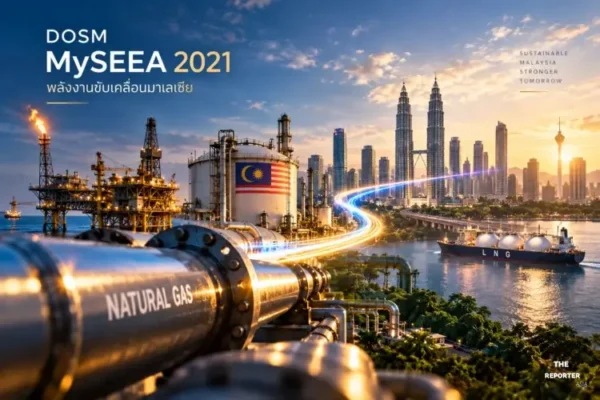 DOSM เผยรายงาน MySEEA บัญชีพลังงานปี 2021 ผลิตในประเทศพุ่ง 74%