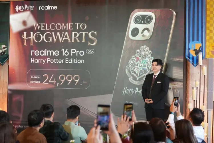 realme จับมือพันธมิตรระดับโลกเขย่าตลาดสมาร์ตโฟนด้วยมนตร์สะกดฮอกวอตส์