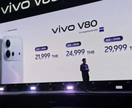 vivo V80 เปิดตัวในไทย ชูเลนส์ ZEISS พอร์ตเทรต แบต 7200mAh เริ่ม 21,999 บ.