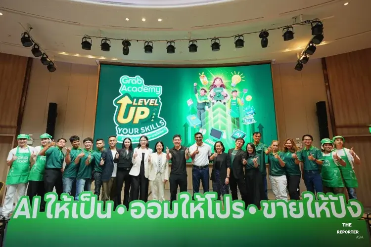 Grab จับมือ OpenAI เปิดหลักสูตรอัปสกิล AI คนขับ-ร้านค้ากว่า 3,000 ราย