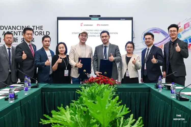 SYMPHONY จับมือ Huawei ลงนาม MOU ยกระดับโครงข่ายอัจฉริยะรับยุค AI