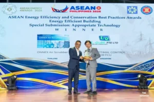 ONNEX คว้ารางวัล Winner เวที ASEAN Energy Awards 2026 ชูเทคโนโลยี Air Scrubber ลดใช้พลังงานอาคาร