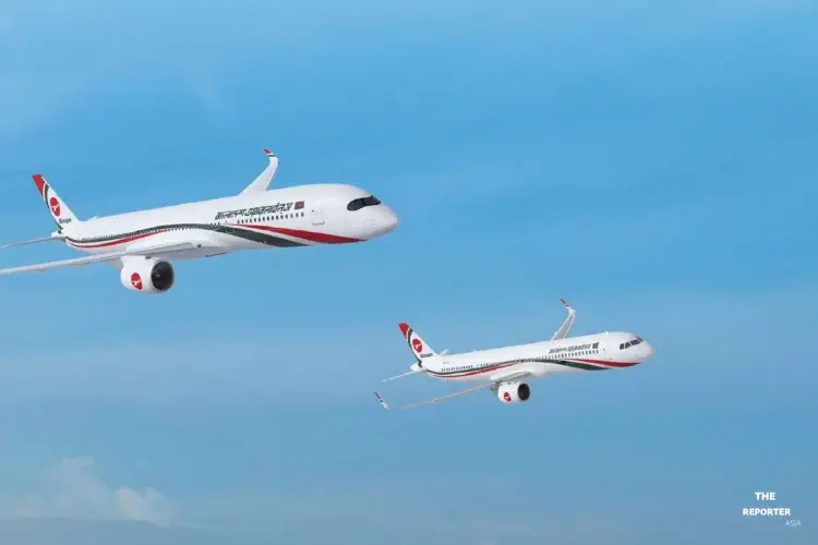 Biman สั่งซื้อ A350 และ A321neo รวม 10 ลำเสริมทัพฝูงบิน