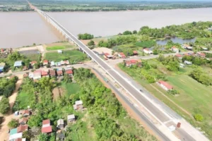 กัมพูชาเตรียมสร้างสะพานข้ามแม่น้ำโขง เชื่อมพนมเปญ-กันดาล ต้นปีหน้า