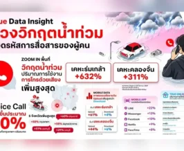 ทรูเปิด Data Insight น้ำท่วม Voice พุ่ง 632% ส่งข้อมูลออกโตแรง