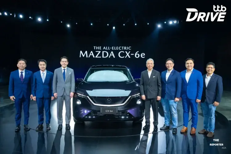 ทีทีบีไดรฟ์ หนุนตลาด EV โต ผนึก Mazda อัดแคมเปญรับ CX-6e ดอกเบี้ย 1.88%